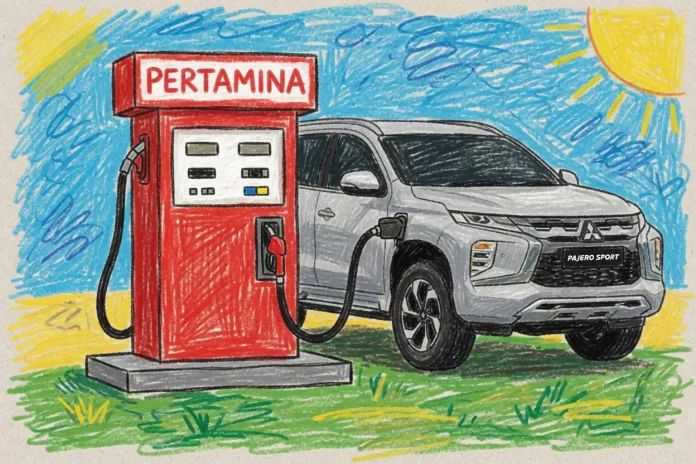 harga pertamax turbo naik, pajero mumet